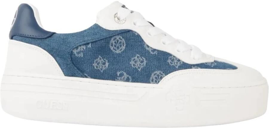 GUESS Dames Sneakers Swole2 Denim Blue Jeansblauw - Foto 2