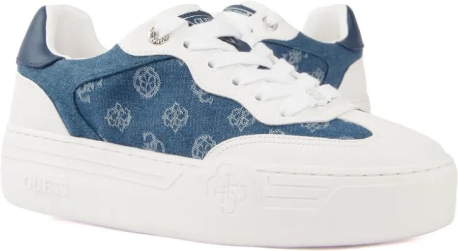 GUESS Dames Sneakers Swole2 Denim Blue Jeansblauw - Foto 4
