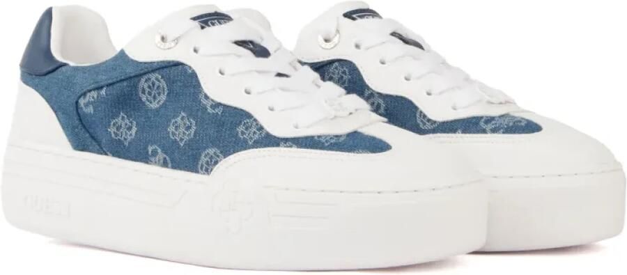 GUESS Dames Sneakers Swole2 Denim Blue Jeansblauw - Foto 6