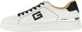 Guess Welyar Sneaker Van Echt Leer - Zwart