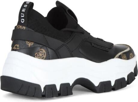 Guess Sneakers met logo print van stof en eco-leer - Foto 6
