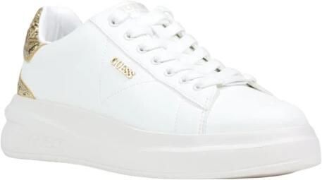 Guess Sportieve leren slip-on sneakers met veters - Foto 5