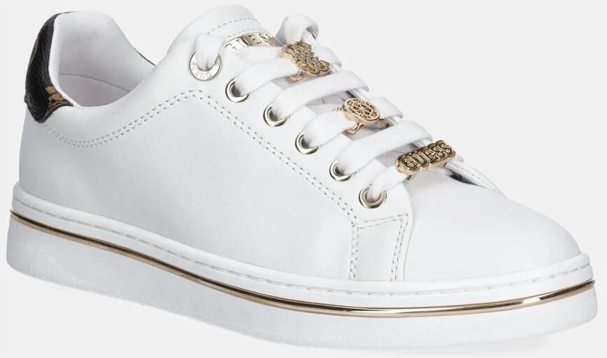 Guess Elegante witte sneakers voor vrouwen White Dames