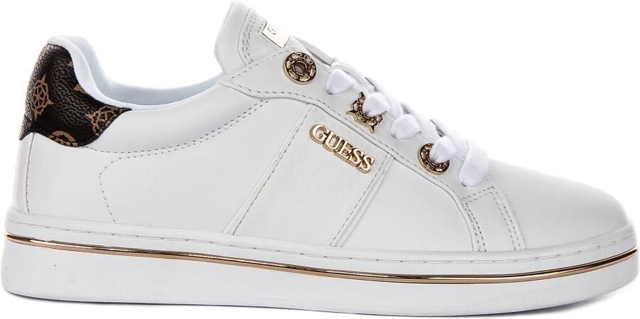 GUESS Sneakers laag 'STEW' wit