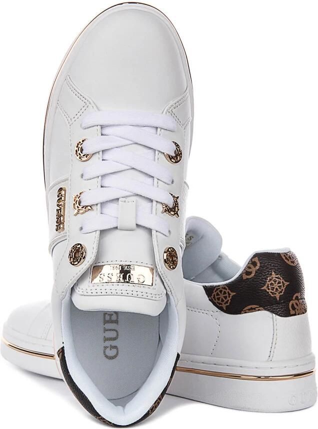 GUESS Sneakers laag 'STEW' wit - Foto 4