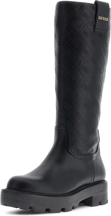 GUESS Dames Laars Zwart FLFYNNFAL11 Black Yannis