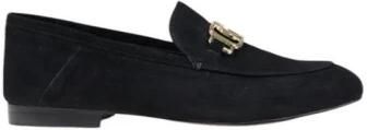 Guess Suède Leren Loafers met Gouden Accent