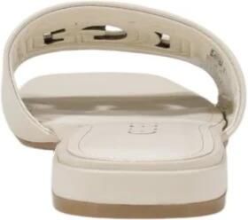 Guess Leren Damessandalen Lente Zomer Collectie Beige Dames - Foto 6