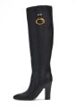 Guess Tyne Enkellaars met Blokhak - Zwart