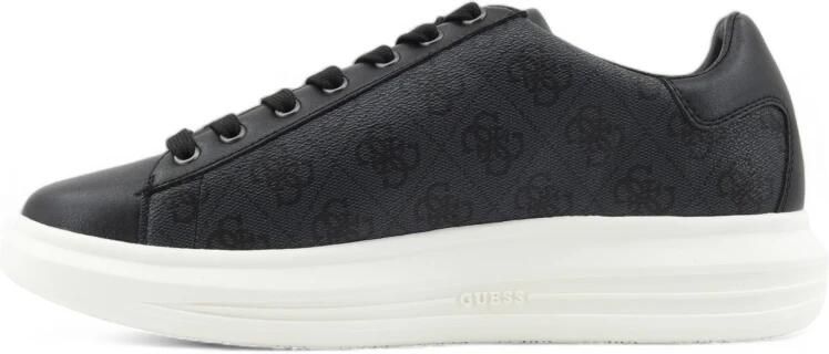 Guess Kolen Grijze Synthetische Sneakers voor Heren Black Heren - Foto 4