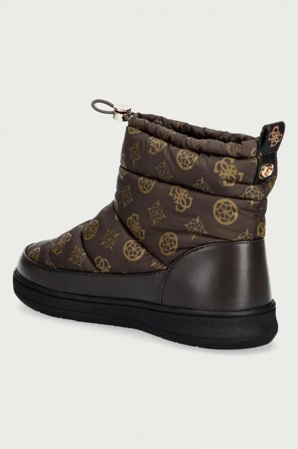 GUESS Snowboots 'VICENT' chocoladebruin ombergrijs - Foto 4