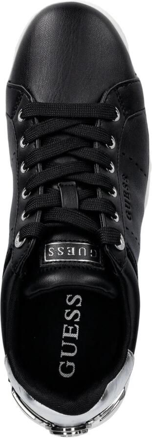 GUESS Sneakers laag 'WESLI' zwart zilver - Foto 4
