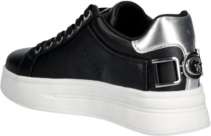 GUESS Sneakers laag 'WESLI' zwart zilver - Foto 3