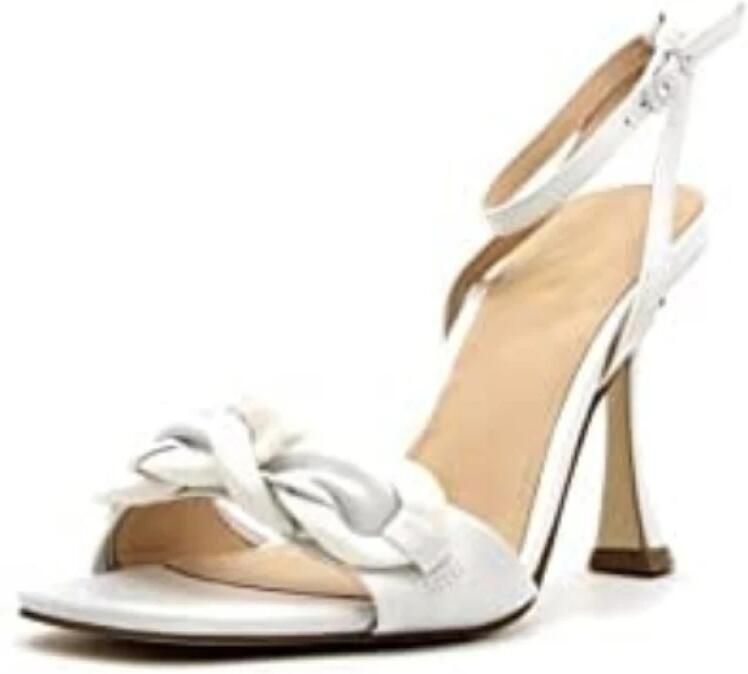 Guess Heaton TC 95 Leren Sandaal White Dames