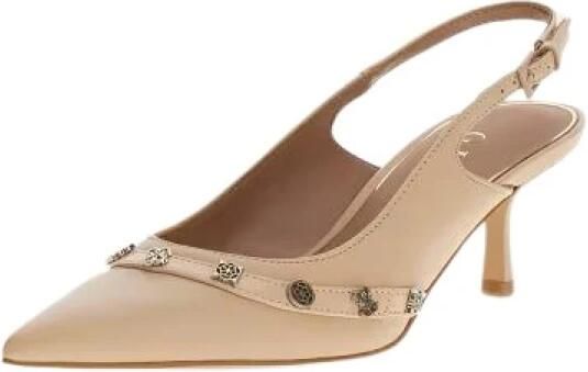 Guess Yanai 4G Peony Logo Slingbacks