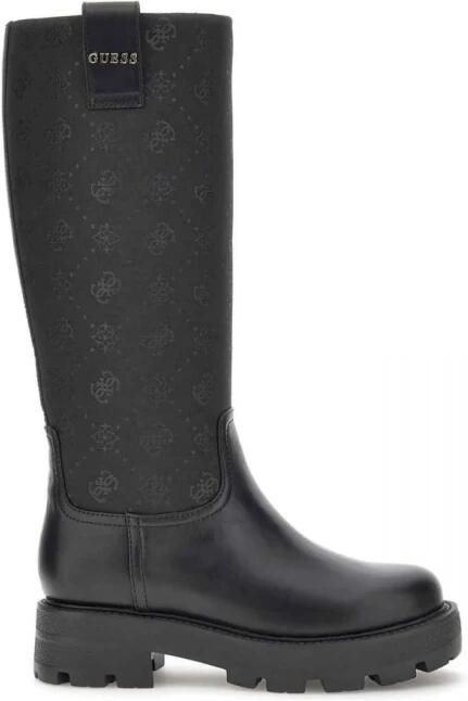 GUESS Dames Laars Zwart FLFYNNFAL11 Black Yannis