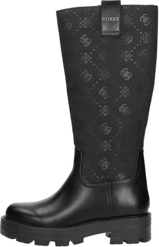 GUESS Dames Laars Zwart FLFYNNFAL11 Black Yannis