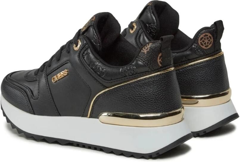 Guess Zwarte Casual Synthetische Sneakers oor Dames Black Dames - Foto 2