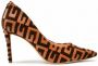 GUESS Piera Pumps High Heels Schoenen Hoge Hak Dames Cognac + - Thumbnail 38
