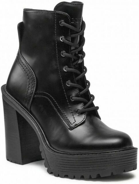 Guess Zwarte dames enkellaarsjes Kalissa van imitatieleer Black Dames - Foto 5