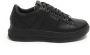 Guess Heren Vibo Carryover Leren Sneakers Black Heren - Thumbnail 2