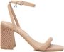 Guess Nude Roze Synthetische Sandalen voor Vrouwen Beige Dames - Thumbnail 1