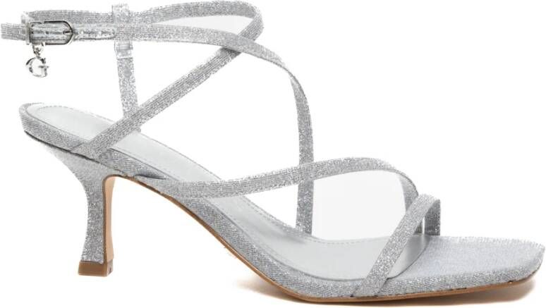 Guess High Heel Sandals Gray Dames