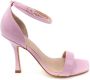 Guess Stijlvolle Etienne Hoge Hak Sandalen Roze Dames - Thumbnail 1