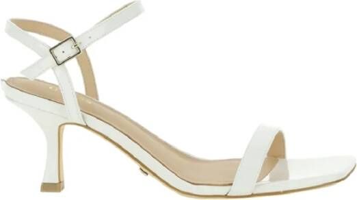 Guess Stijlvolle Witte Hoge Hak Sandalen White Dames - Foto 6