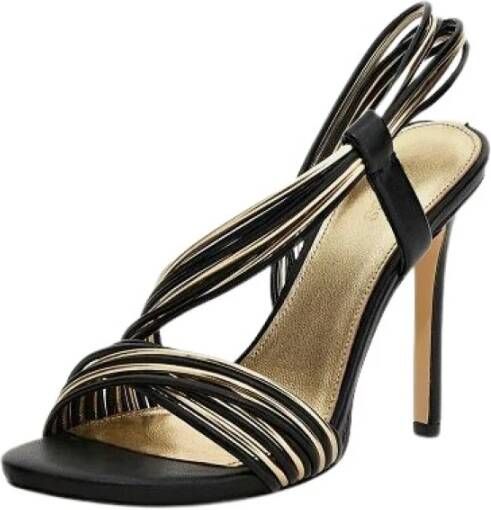 Guess Leren Hoge Hakken Black Dames - Foto 9
