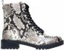 Guess Hinlee python print ankle boot Grijs Dames - Thumbnail 1