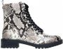 Guess Hinlee python print ankle boot Grijs Dames - Thumbnail 6