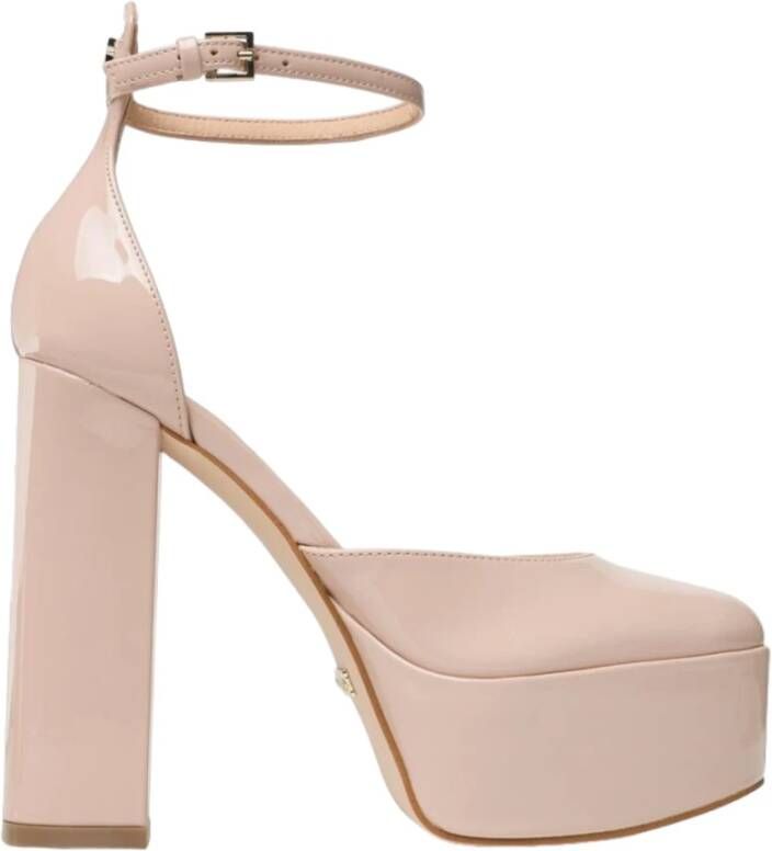 Guess Statement Synthetisch Leren Pumps Beige Dames - Foto 3