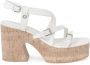 Guess Verhoog je stijl met hoge hak sandalen Beige Dames - Thumbnail 2