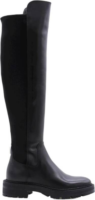 Guess Leren hoge laarzen en enkellaarsjes Black Dames - Foto 6