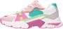Guess Kleurrijke Chunky Sole Sneakers Carrli3 Multicolor Dames - Thumbnail 2