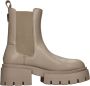 Guess Beige Charlotte Enkellaarzen voor vrouwen - Thumbnail 4