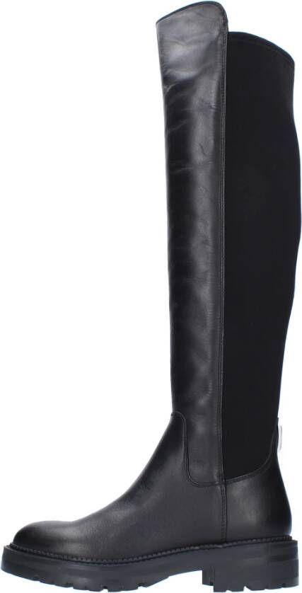 Guess Leren hoge laarzen en enkellaarsjes Black Dames - Foto 3
