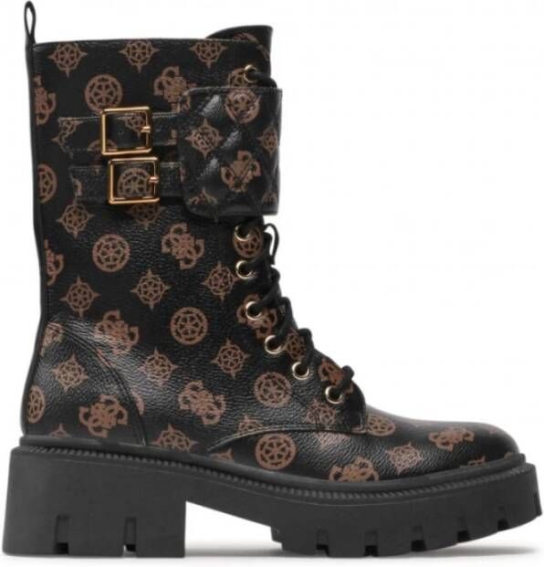 Guess Gevechtslaarzen Black Dames
