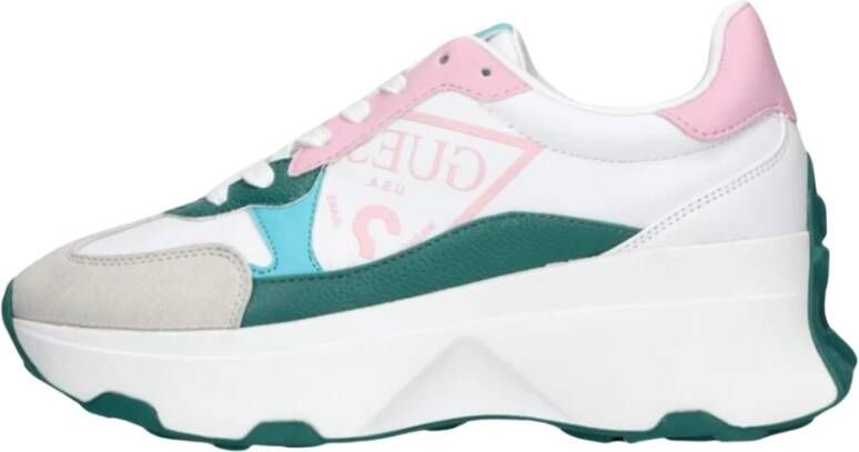 Guess Witte en Multicolor Mode Sneakers Flpcb7Ele12 Multicolor Dames - Foto 4