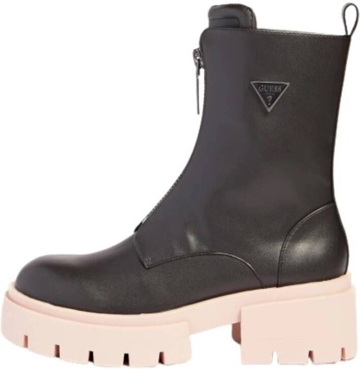 Guess Leila Roze Zool Laars Black Dames