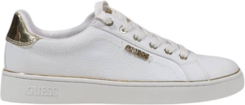 Guess Witte Embossed Bekie Active Lady Sneakers White Dames - Foto 9