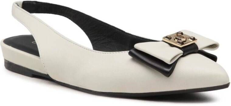 Guess Leren ballerina schoenen met puntige neus