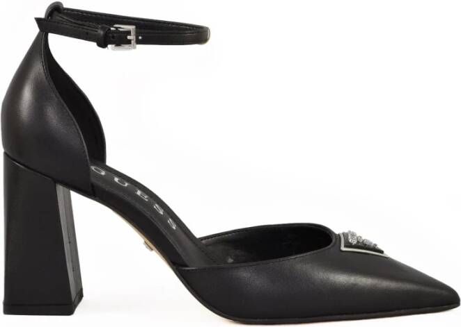 Guess Leren Decolletè Sandalen met Rubberen Zool