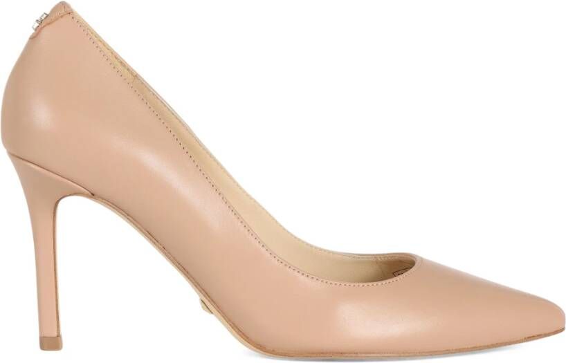 Guess Leren Hoge Hak Stiletto's Beige Dames