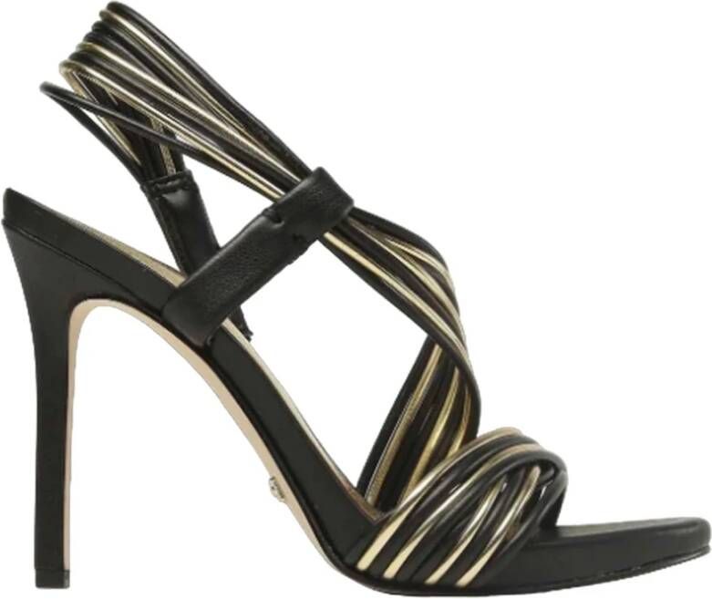 Guess Leren Hoge Hakken Black Dames - Foto 8