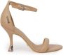 Guess Leren Pump Hak Lente Zomer Collectie Beige Dames - Thumbnail 3