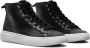 GUESS Invyte Hoge sneakers Leren Sneaker Dames Zwart - Thumbnail 3