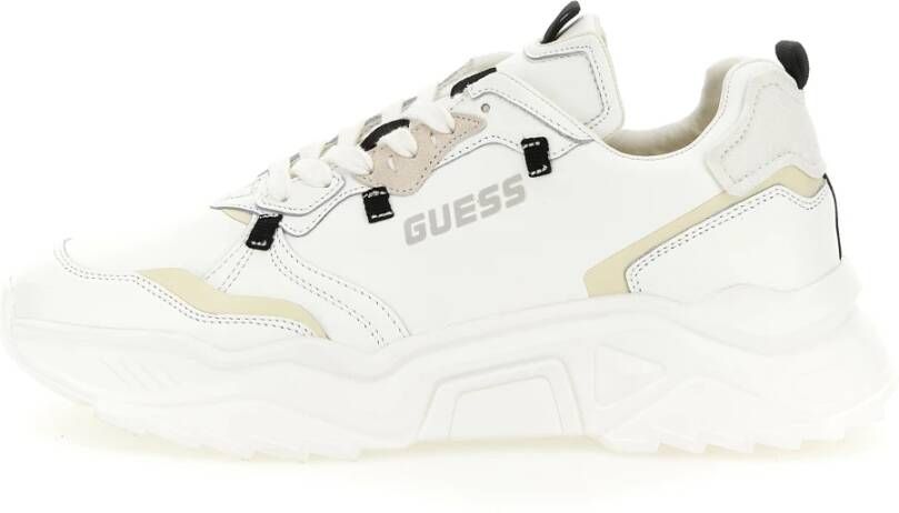 Guess Massa Sportschoenen Wit Heren