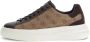 Guess Beige Sneakers 4G Logo Suede Inserts Beige Heren - Thumbnail 2
